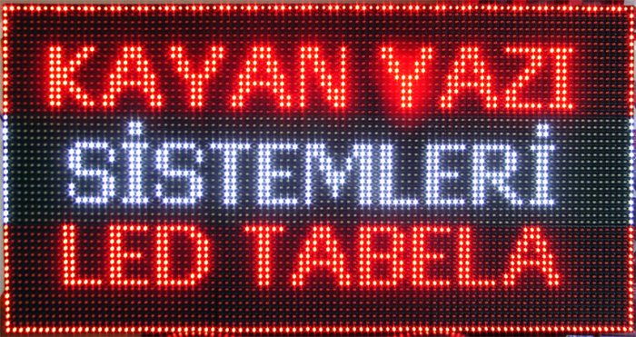 Kayan Yazı Led Sistemleri